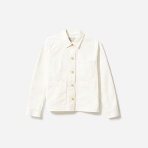 Everlane Chore Coat Jacket in Bone